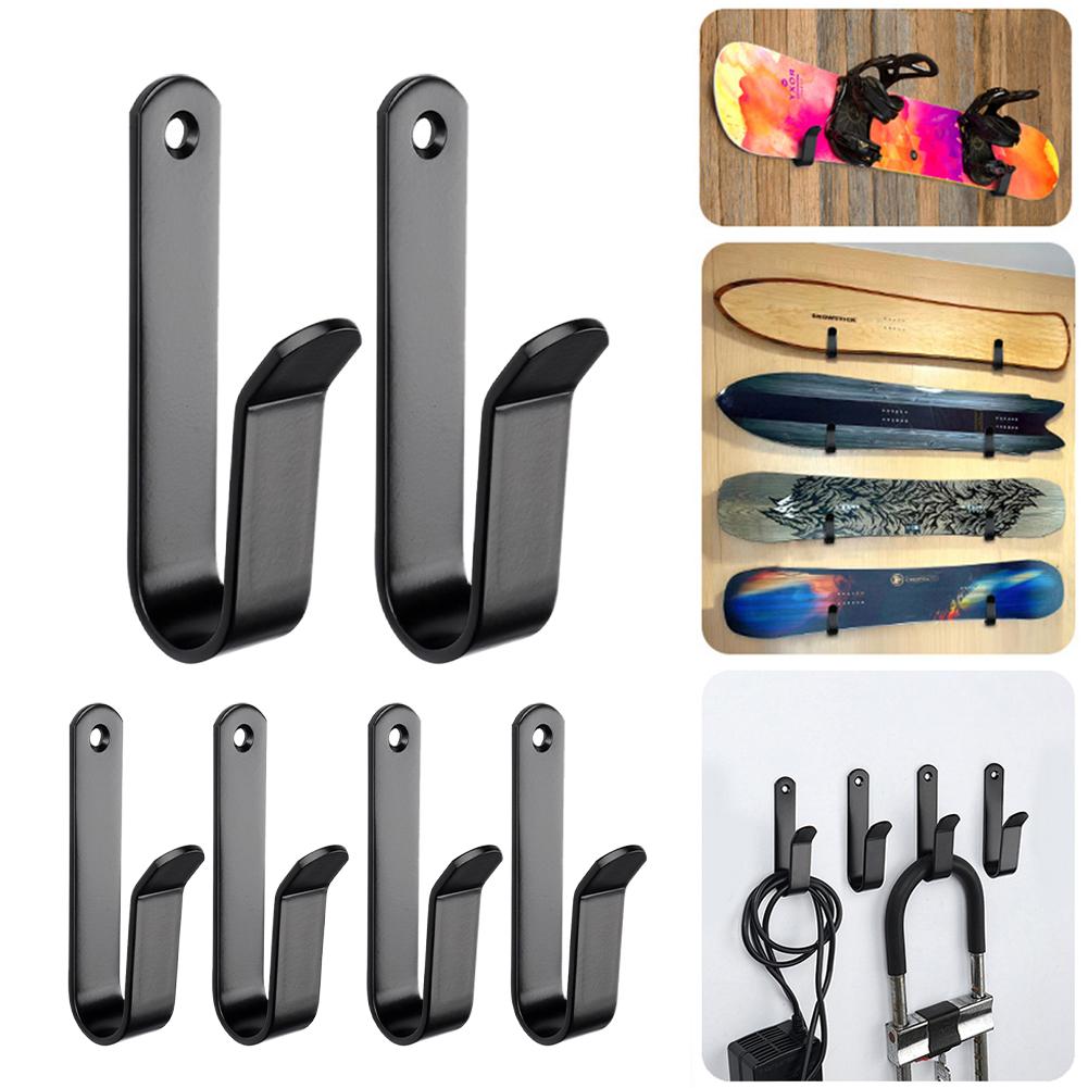 

2/4 Pcs Snowboard Wall Rack Snowboard Display Wall Mount Snowboard Storage Display Rack Home and Garage SKi Board Storage 4 pcs
