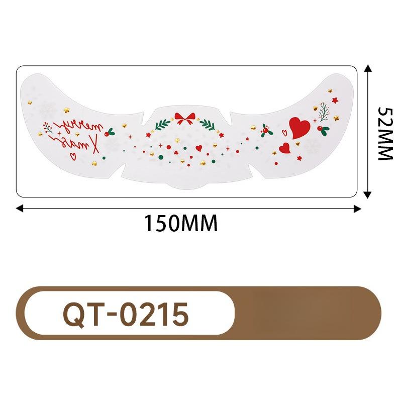 6 Stück Sommersprossen-Tattoo-Aufkleber, Wasserdicht, Metallischer Glitzer, Make-up Gesichtsaufkleber