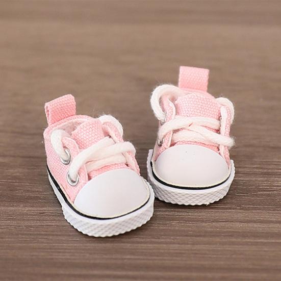 Puppe Schuhe Schnürschuhe Mini Sneakers für 17cm Puppen Realistisches Puppenschuhwerk