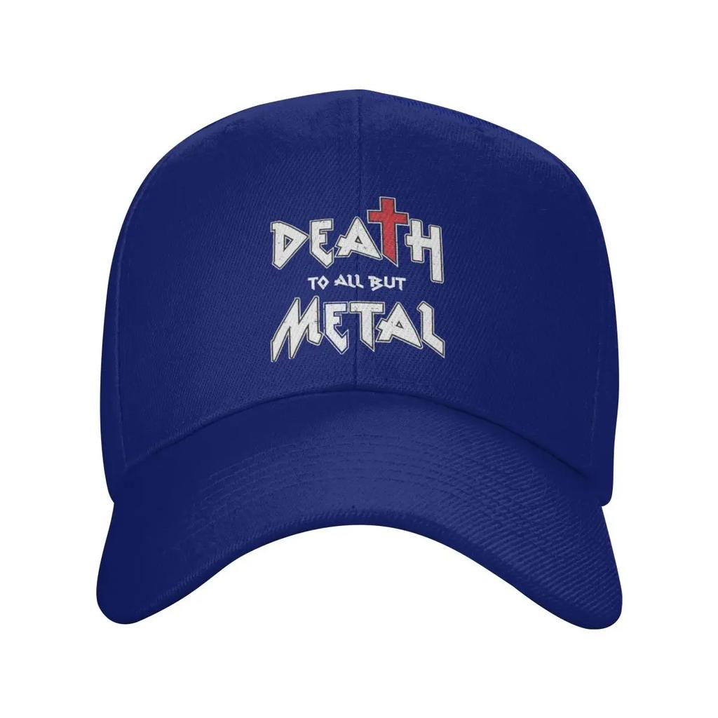 Personalized Cool Death To All But Metal Rock Gift Baseball Cap Unisex Women Adjustable Adult Dad Hat Spring Sun Hat