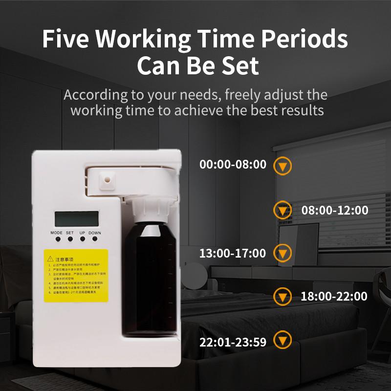 150ML 240*90*150mm Aromatic Essential Oil Diffuser Intelligent Aromatherapy Diffuser Voiceless Sprayer Scent Machine 150ML 240*90*150mm