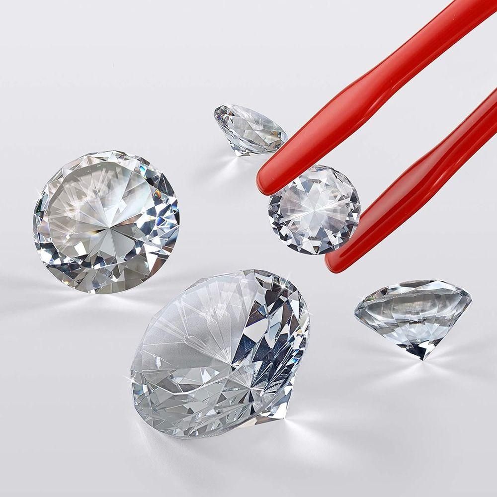 Non Marring Flat Tip Tweezers PVC Coated Rubber Tips Tweezers Accessories Long Bent Tweezers