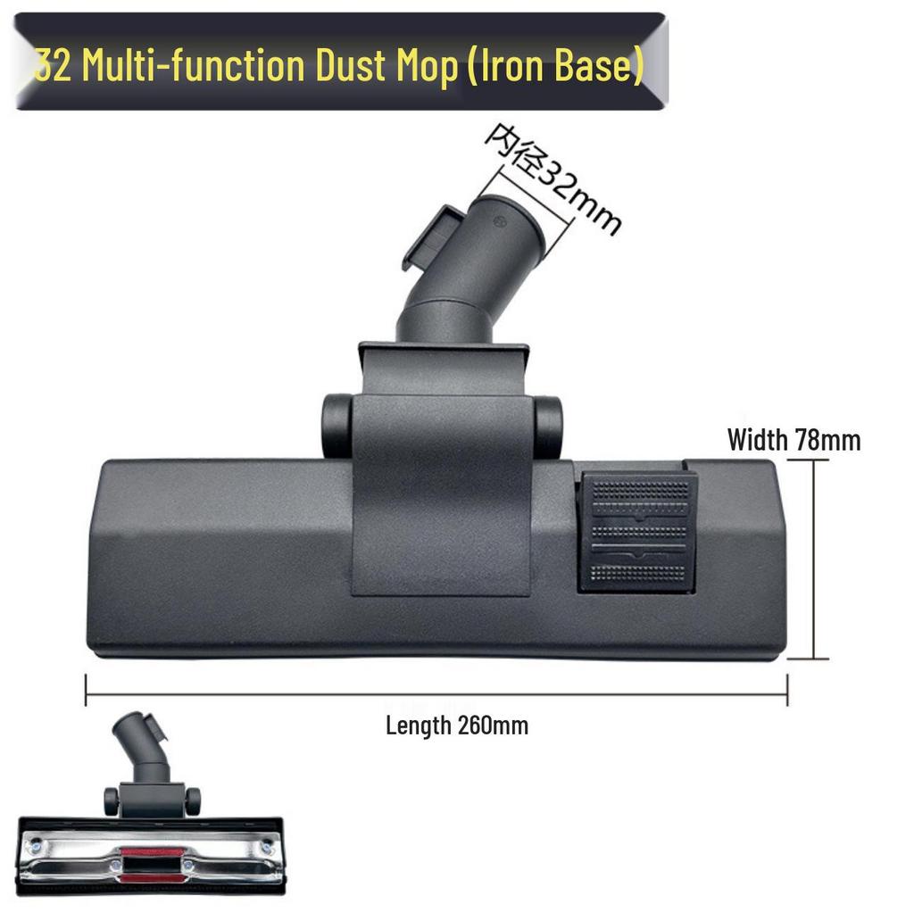 Jienuo Yili Vacuum Cleaner Accessories: Universal 32mm Suction Nozzle, Water Suction Head, Floor & Carpet Brush.