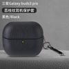 PU-Leder Lychee-Muster Schutzhülle, Geeignet für Samsung Galaxy Buds 3 Pro Buds3 Kopfhörer Schutz-Rutschfeste Hülle