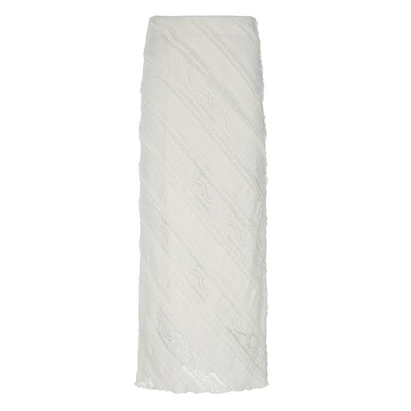 

Летнее длинное платье в праздничном стиле, милое, для стройной девушки, однотонное, тонкое, облегающее бедра L белый