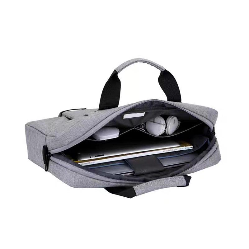 Large Capacity Single Shoulder Laptop and Business Bag with Strap and Logo Printing