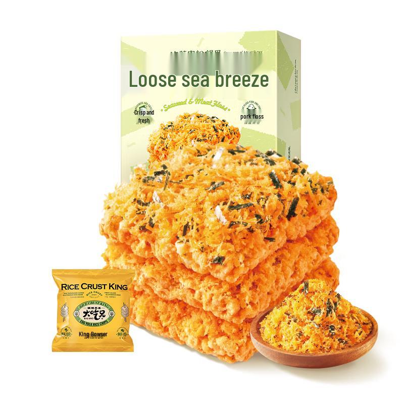 Dachixiong Pork Floss Flavored Rice Crackers