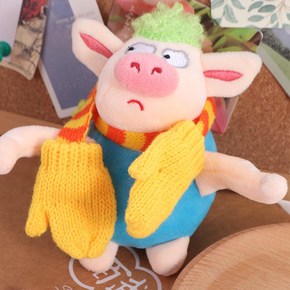 Neck Scarf Doll Scarf with Gloves Soft Winter Doll Accessories Miniature 1:12 Doll Clothes Gifts