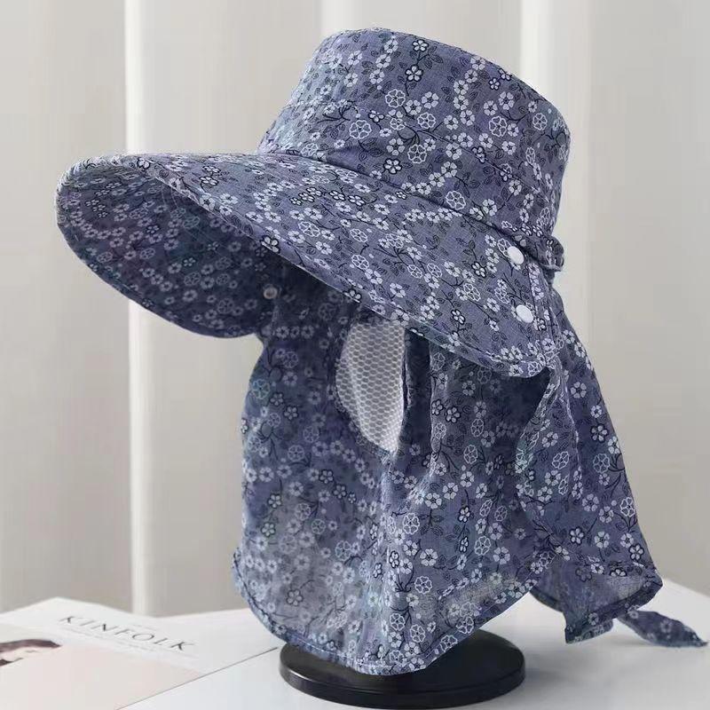 Wide-brimmed Sunhat Sunshade Fishing Hat Mountaineering Jungle  Visor Sunblock Sunhat Sunshade Hat