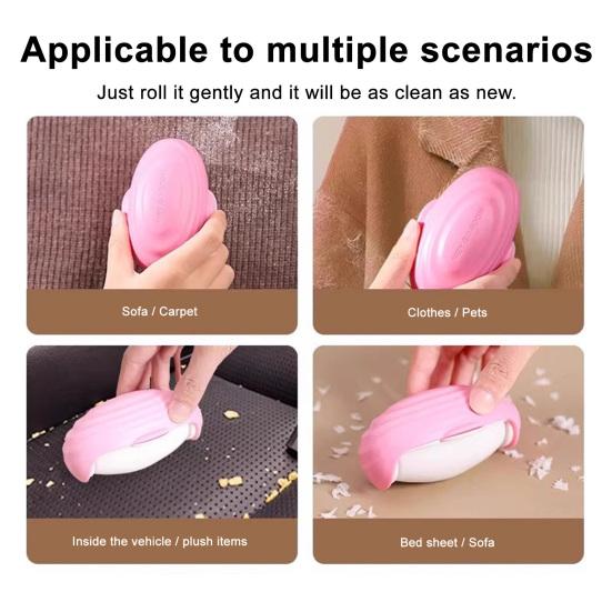 1/3 ks Odstraňovač žmolků Přenosný Mini Cestovní Váleček na žmolky Omyvatelný Design malého tučňáka Lepicí Odstraňovač nečistot