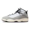 Air Jordan 6 Rings Light Smoke Grey Herren Sneaker Schwarz Sail Weiß FJ4650-077