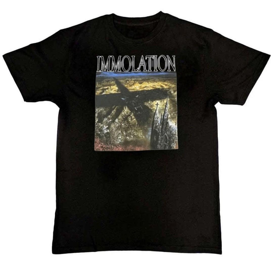 Immolation Band Unholy Cult Graphic Mens T-Shirt XXXXL