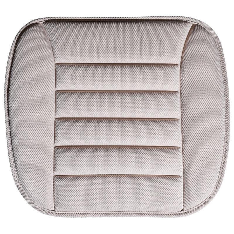 New Linen Car Seat Cover Breathable Durable Car Seat Cushion Comfortable Soft Non-Slip Car Cushion Pad Summer All Season