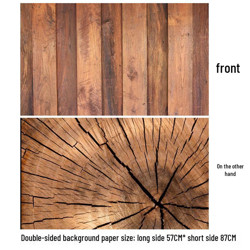Double-Sided 3D Photo Backdrop for Food Photography and Still Life Props