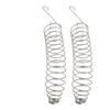 2pcs Stainless Steel Bird Food Basket Hanging Design Steel Holder Bird Foraging Toy Wheat Ear Shape Millet Spray Holder