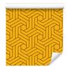 Wallpaper Geometric Pattern Gold for Living Room and Bedroom 50x1000