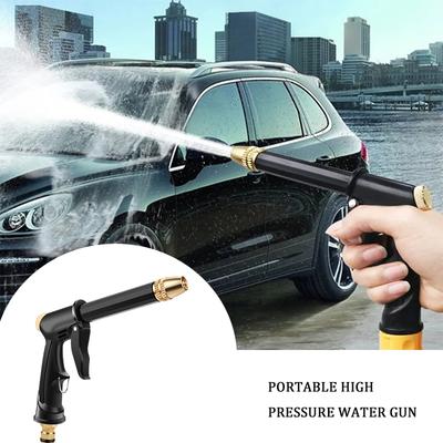 Tragbare Hochdruck-Wasserpistole zum Reinigen von Autowaschmaschinen, Gartenbewässerungsschlauchdüsen, Sprinkler-Schaum-Wasserpistole