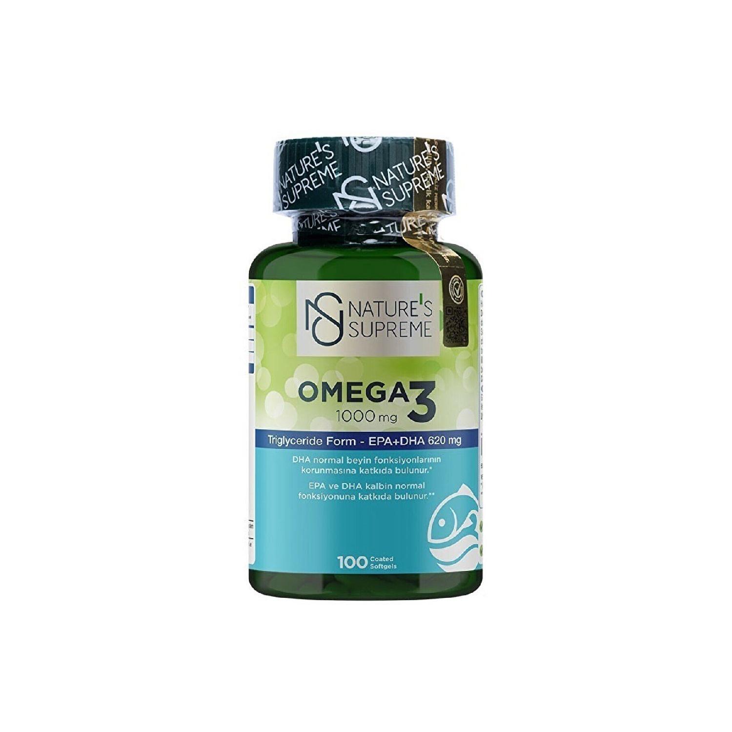 

Omega 3 1000 Mg 100 Capsules