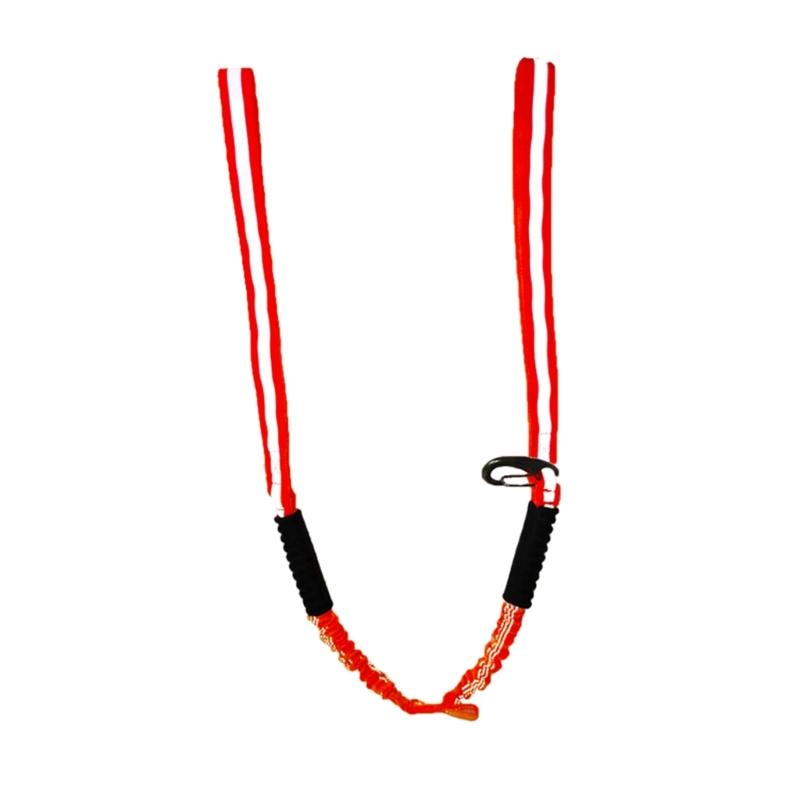 Bungee Boats Dock Line with Stainless Steels Clip Shock Absorbs Marine Mooring Rope Reflective Nylons Elastics Rope 1
