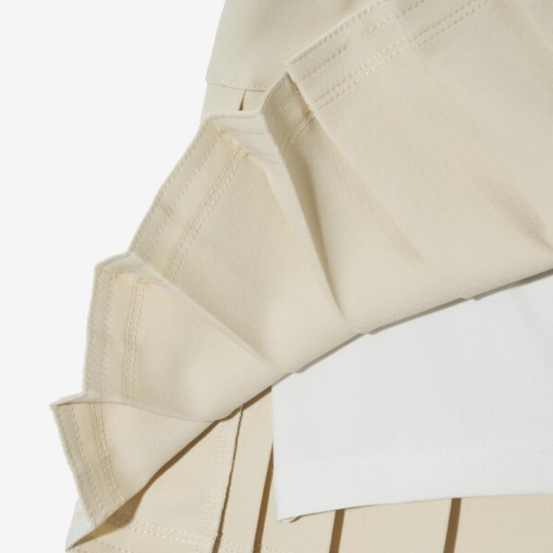 [fila Kids] Hem Tape Pleated Skirt  Fk2skg3401f Skn  q0zFk2skg3401fSkn