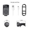 Bike Electronic Loud Horn 120 Db Warning Safety Electric Bicycle Handlebar Alarm Ring Bell USB Charging Cycling Accessories