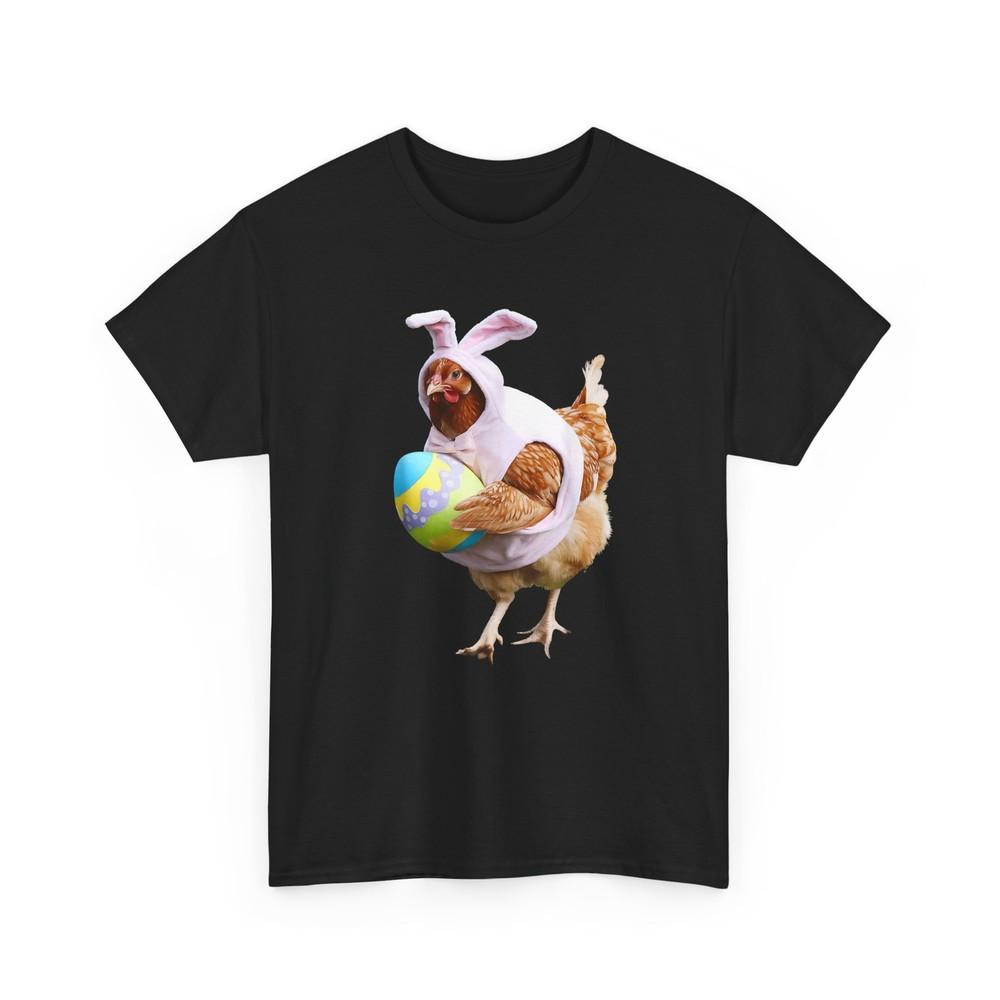 

Happy Easter Chicken Bunnies Fun Eggs Farm Unisex T-Shirt Unisex T-Shirt L