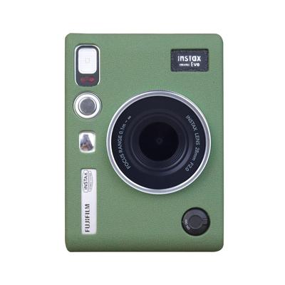 HIYQIN Instax Mini Evo Case, Silicone Travel Case, Shockproof, Protective Cover for Fujifilm Instax Mini Evo (Green)