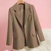 2025 Spring & Autumn Fashion Women's Single-Breasted Versatile Suit Jacket