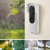 Wireless waterproof WIFI visual smart doorbell mobile phone remote monitoring intercom low power consumption HD camera