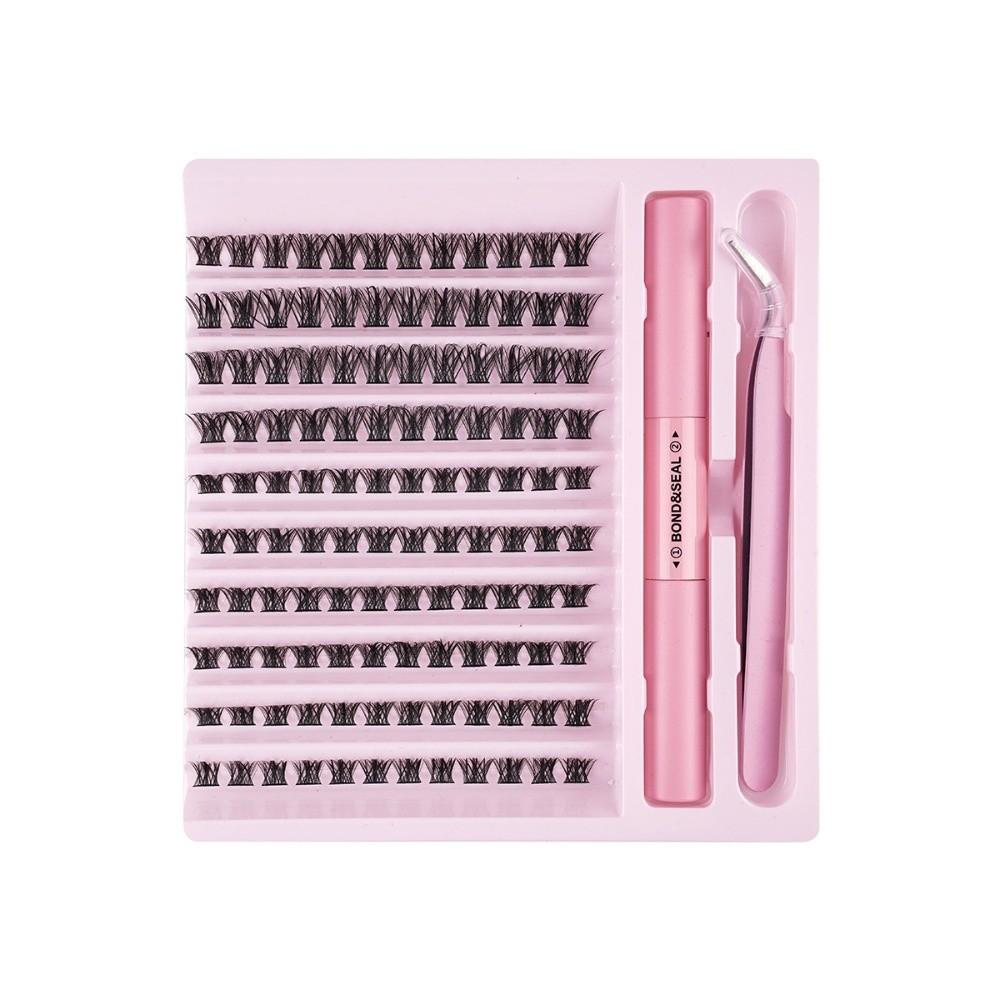Bond and Seal False Eyelashes Wispy Style Gluing Lashes High Quality DIY Lashes Extension