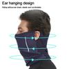 1PCS Outdoor Cycling Breathable Lce Silk Bandana Face Balaclava Scarf Elastic Hanging Ear Cycling Balaclava Cool Face Scarf
