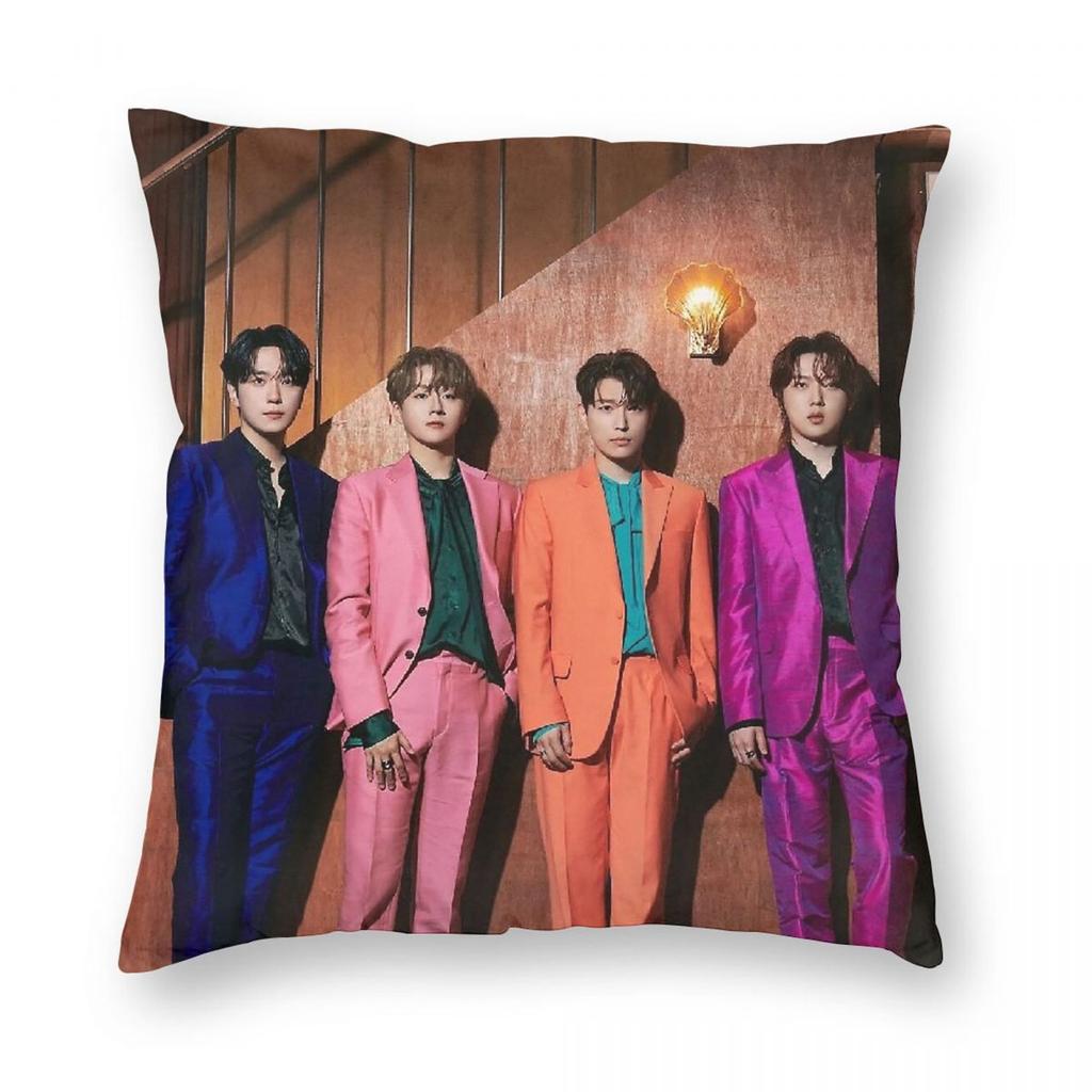 Forestella Koreanische Band Kissenbezug Polyester Leinen Samt Bedruckt Reißverschluss Dekor Kissenbezug Zimmer Kissenbezug 18"