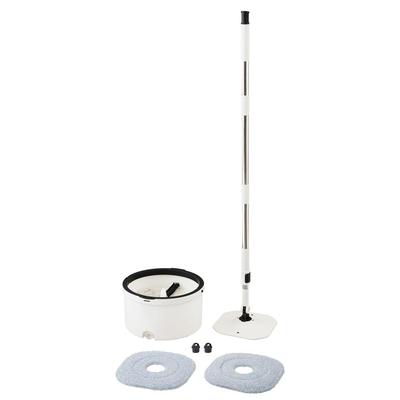 IRIS OHYAMA Material de Limpeza Mop Limpa Água Limpa LAVAR Mop Design de Tanque de Água Residual Separado A água suja flui para o tanque de drenagem KMT-CW