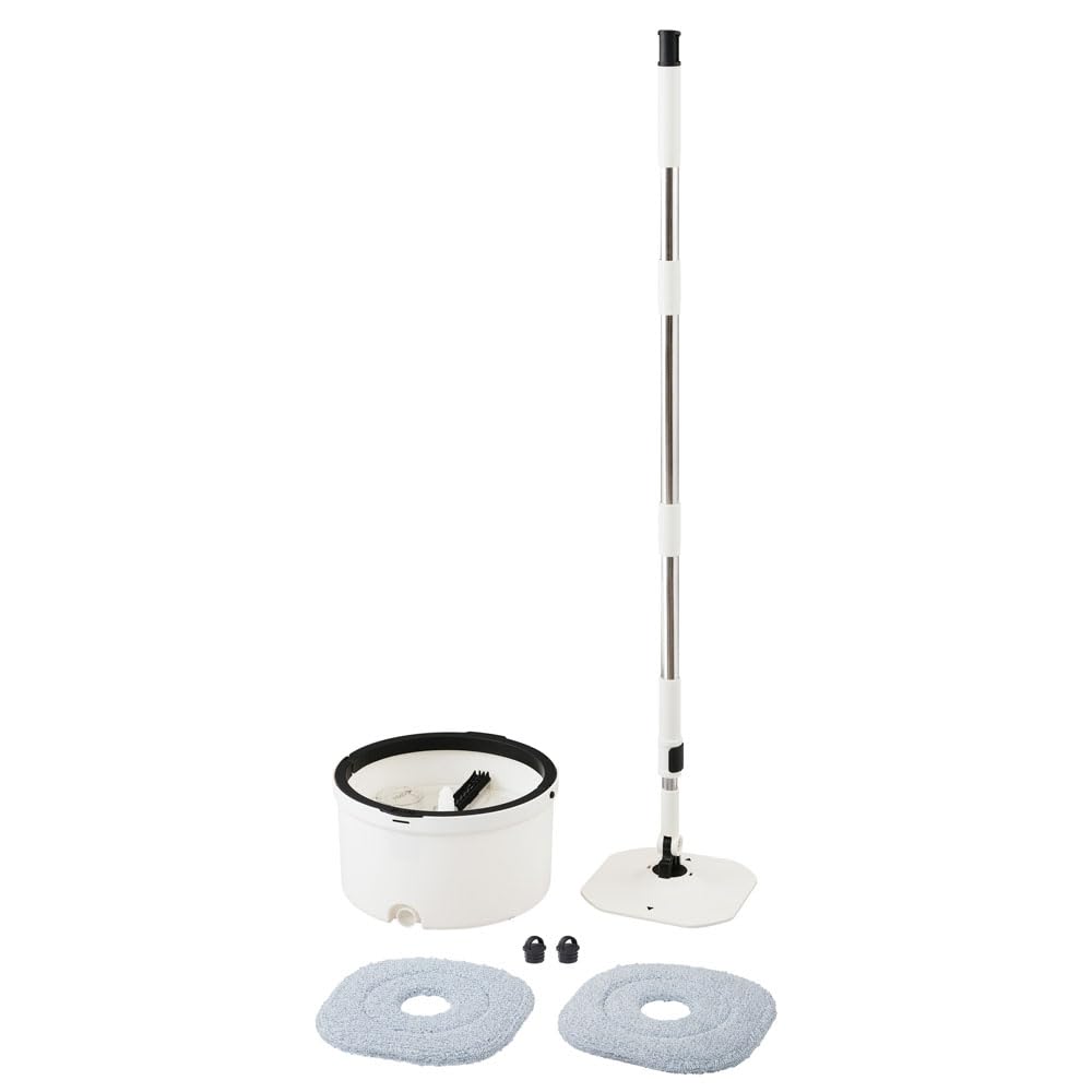 

IRIS OHYAMA Принадлежности для уборки Швабра Чистая вода МОЙКА Швабра Конструкция с раздельным баком для сточных вод Грязная вода поступает в сливной бак KMT-CW