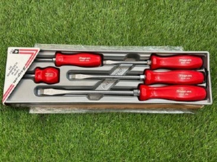 

Snap-on Flat head screwdriver set SDDS50R 5pcs USED