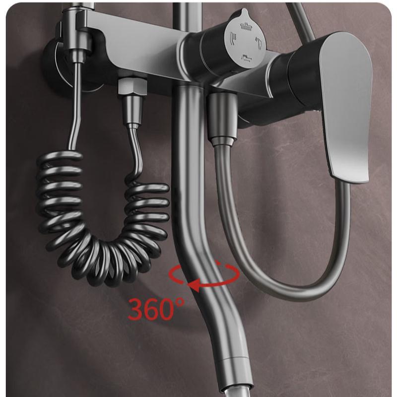 TLXT Wall-Mounted Pressurized Shower System