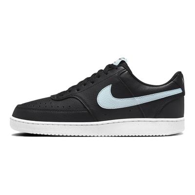 Court Vision Low Next Nature Black Glacier Blue Men Sneakers White DH2987-006