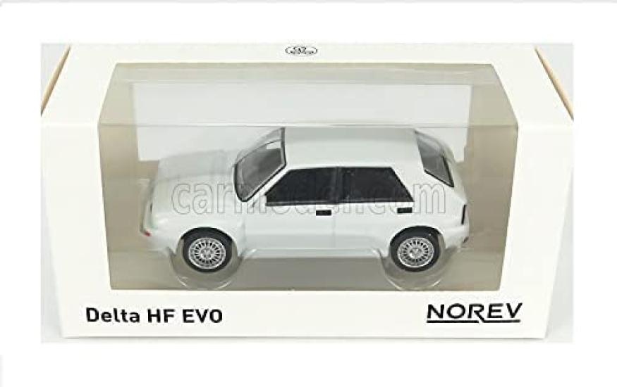 Norev Lancia Delta Integrale scale diecast model LANCIA DELTA HF INTEGRALE EVO2 1993 1/43 car (White)