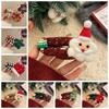 Cute Cartoon Christmas Tree Hair Clip Elk Sweet Santa Claus Hairpin Felt Headwear Xmas Wool Barrettes Girls