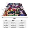 The Apothecary Diaries Maomao Knitted Blanket Coral Fleece Plush Cartoon Anime Soft Throw Blanket Car Sofa Couch Bedroom Quilt