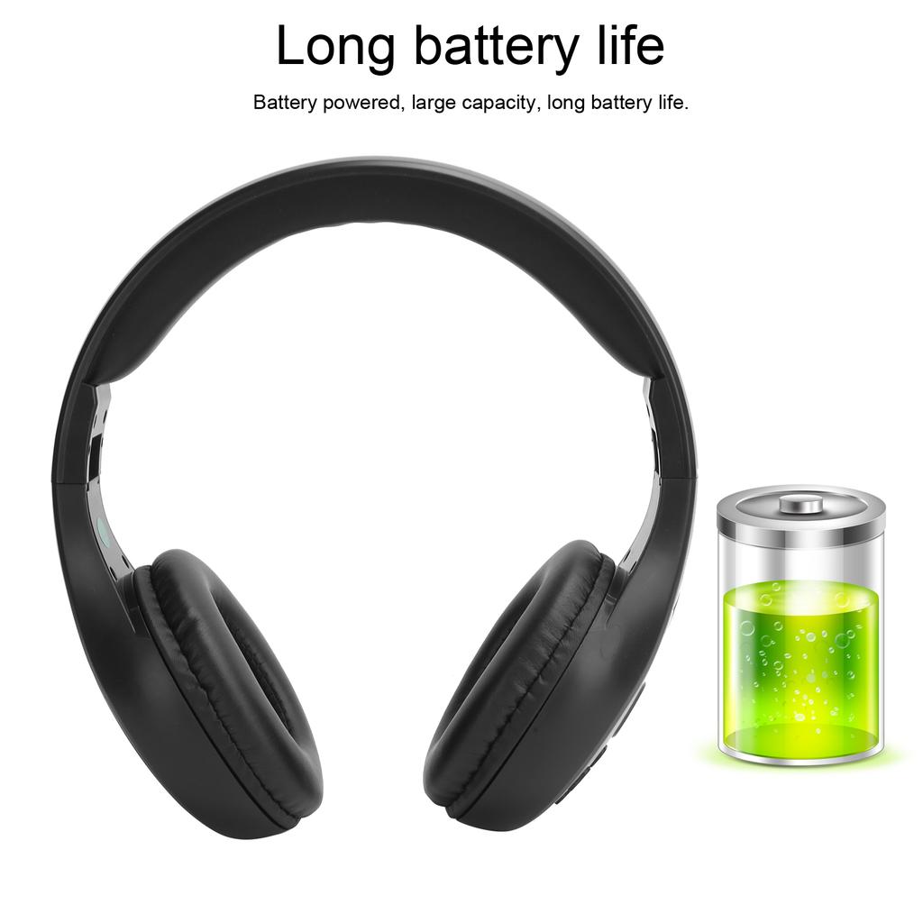 HRD601 Headset FM   Headphones Foldable Card Mobile Music Game Earphone for Outdoor