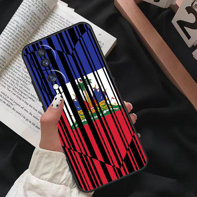 Vintage Haiti Haitian Flag For Honor Magic 7 Lite 6 8 Pro Case For Honor 200 400 50 70 90 X8c X8b X9a X9b X9c X9d Win RT