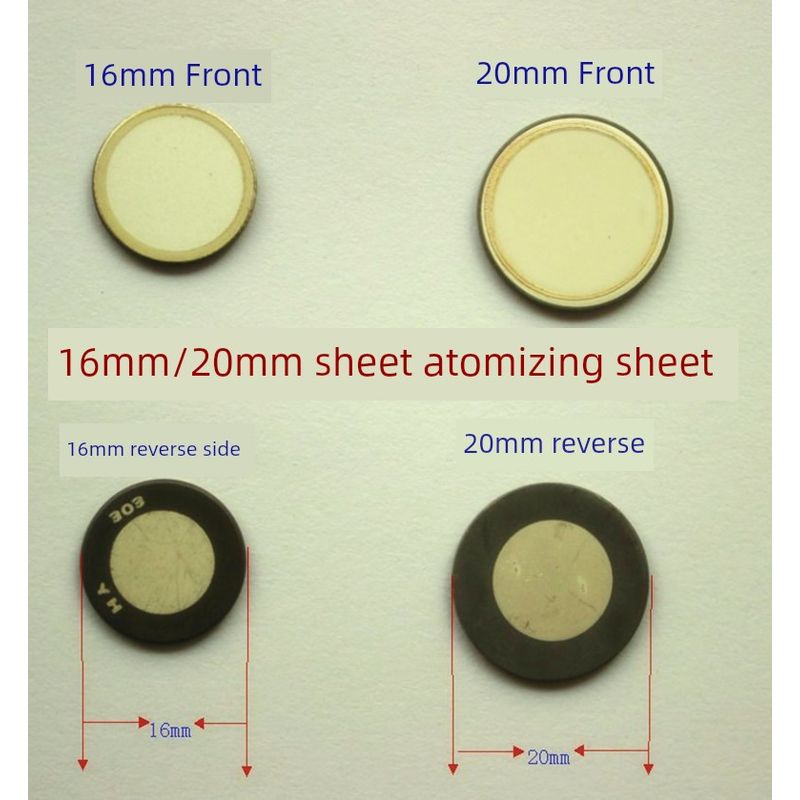 Atomizer Plate. Humidification. Spray Accessories 16mm20mm Atomizer Head Energy Exchange Piece Humidifier Accessories Oscillating Piece