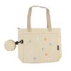 Simplicity Canvas Composite Shoulder Bag Solid Color Versatile Lazy Style Crossbody Bag Large Capacity Commuter Handbag