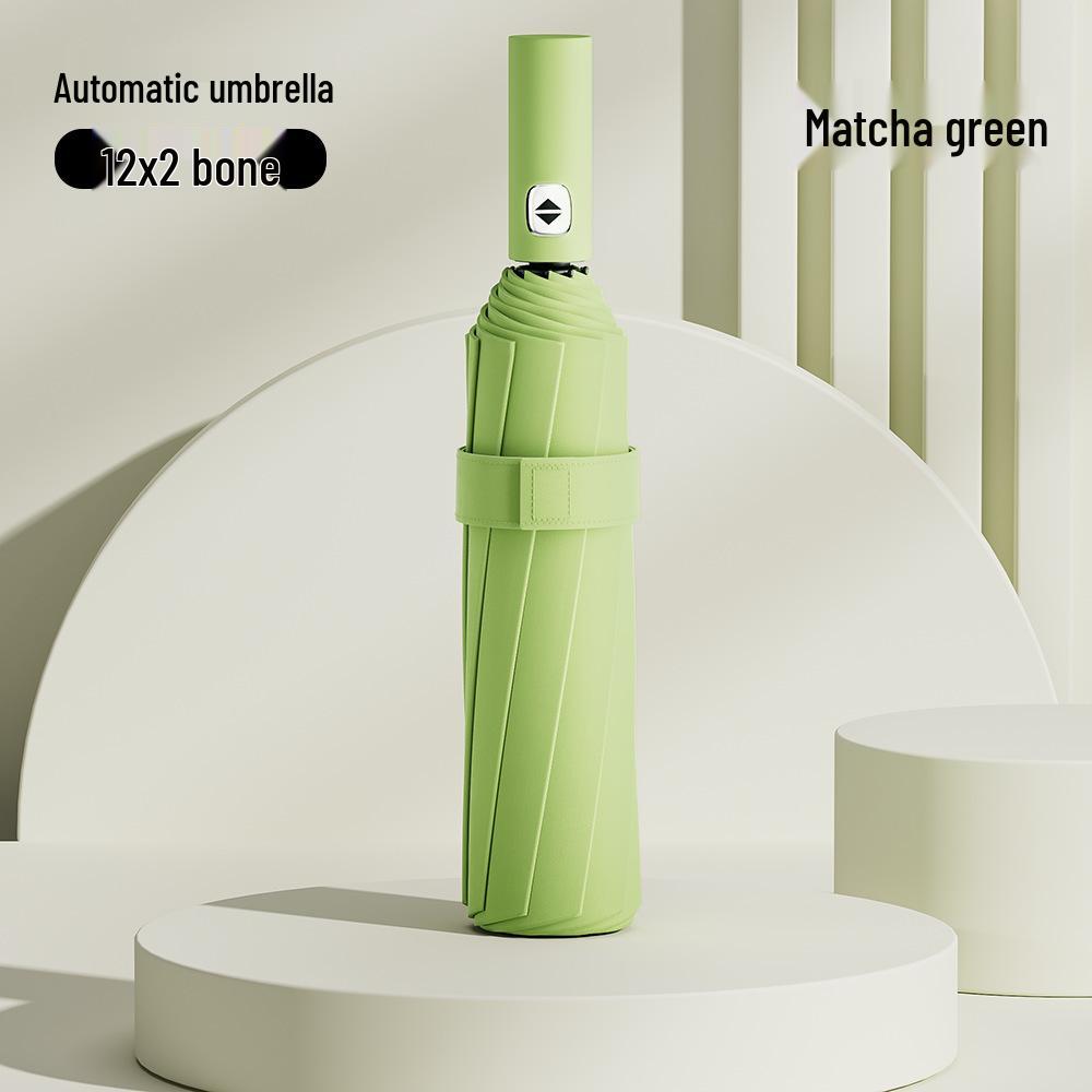 24-Rib Men's Large UV Sun Protection Umbrella with Custom Logo