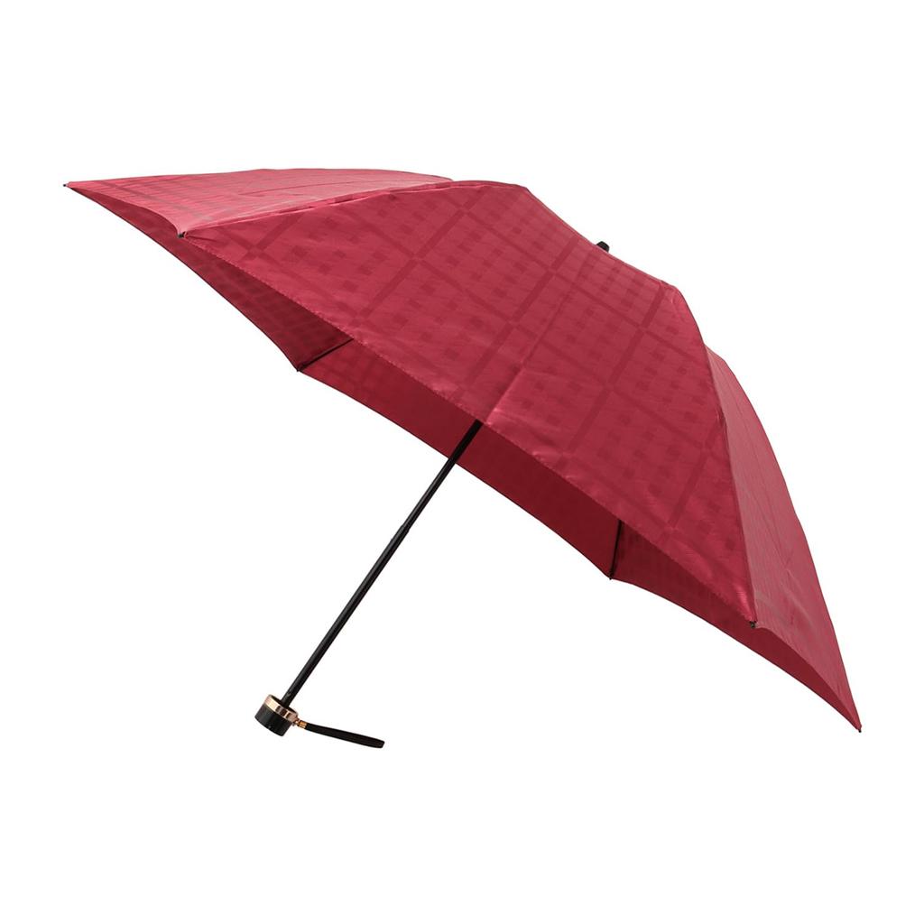 Moonbat Umbrella Folding Umbrella Jacquard Red [Dachs] Piece-dyed 21-125-11162-02