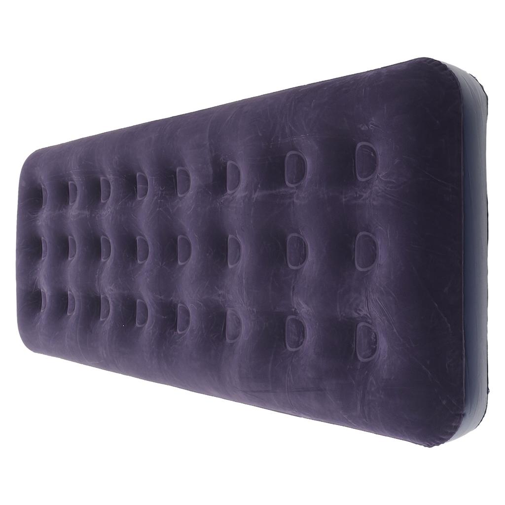 Şişme Yataklar Kalınlaştırılmış Yüksek Esneklikli Floklu Üst Kolay Şişirilebilir Kamp Taşınabilir