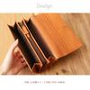 PEANUTS Long Genuine Flap Friend [Peanuts] Women's Wallet, Leather, Closure, [73054] (Camel)