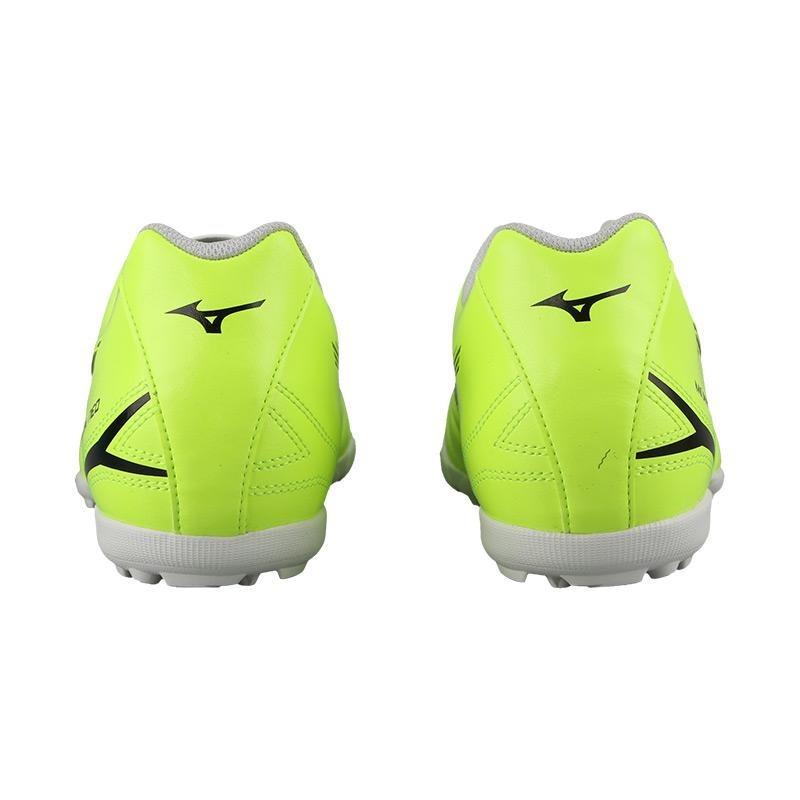 Mizuno Monarcida Neo 3 Unisex Mid-Tier TT Football Boots Fluorescent Green P1GD262545