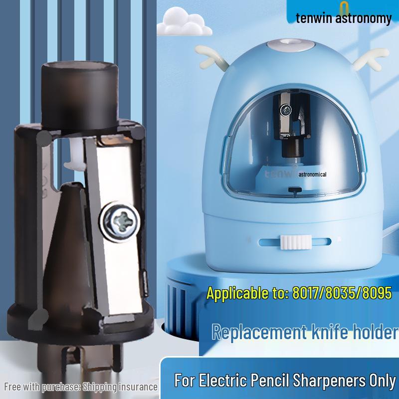 Astronomical Automatic Electric Pencil Sharpener with Refill Blade for Children and Students